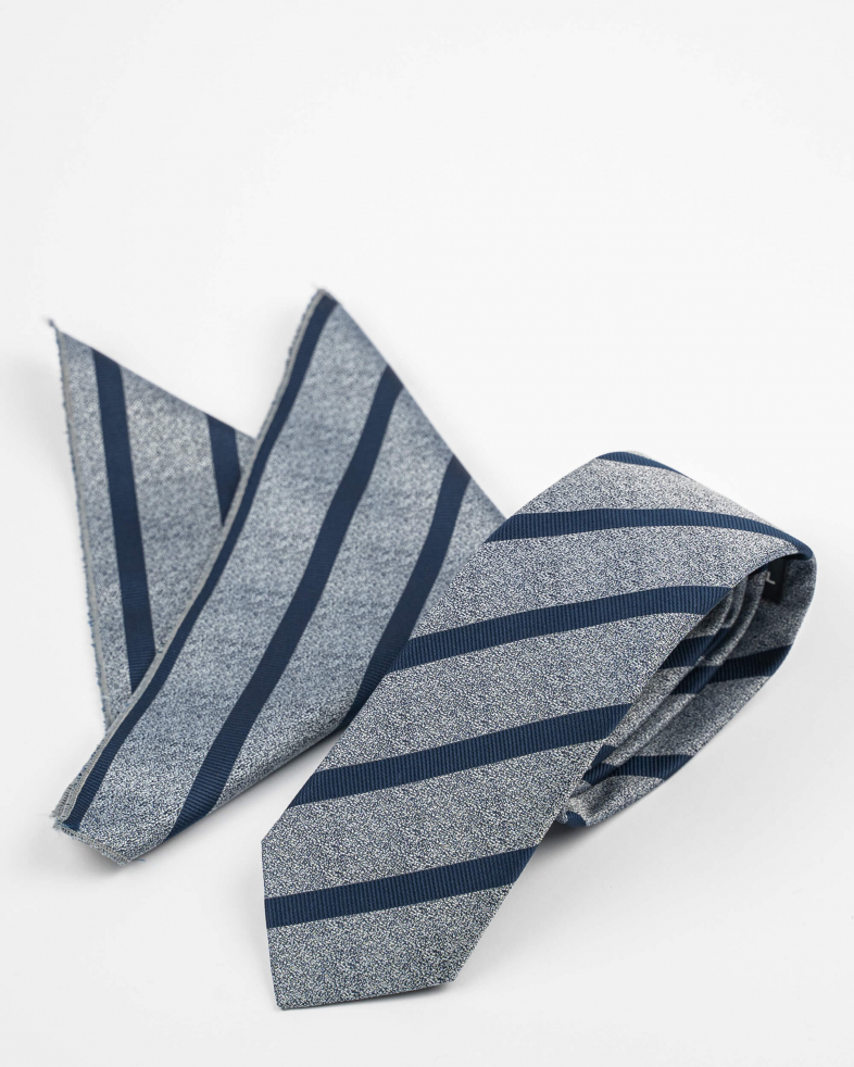 TIE AND POCKET SQUARE TECHNICAL TEXTILE 220160133579-10 02
