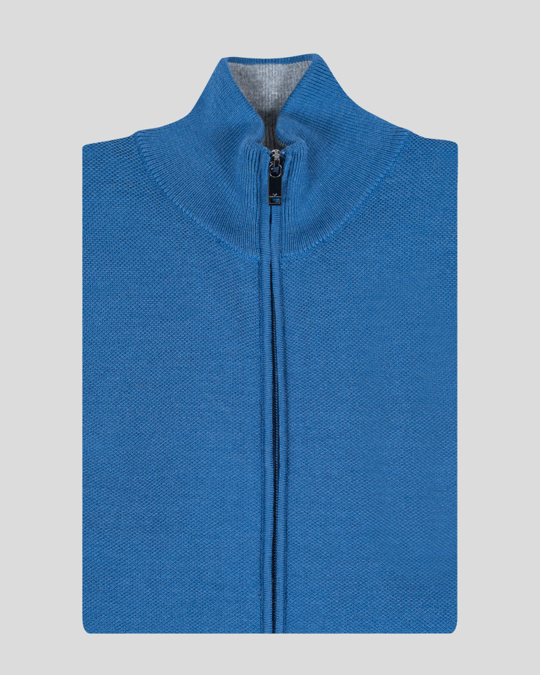 CARDIGAN BLUE WOOL 220249105277-2 07