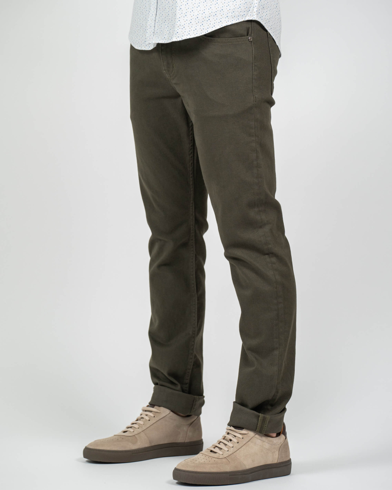 TROUSERS REGULAR FIT COTTON 220243088401-3 03