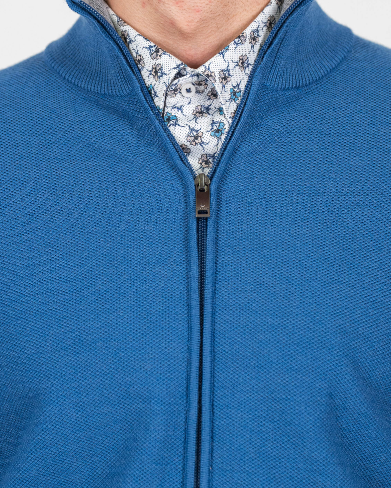 CARDIGAN BLUE WOOL 220249105277-2 04