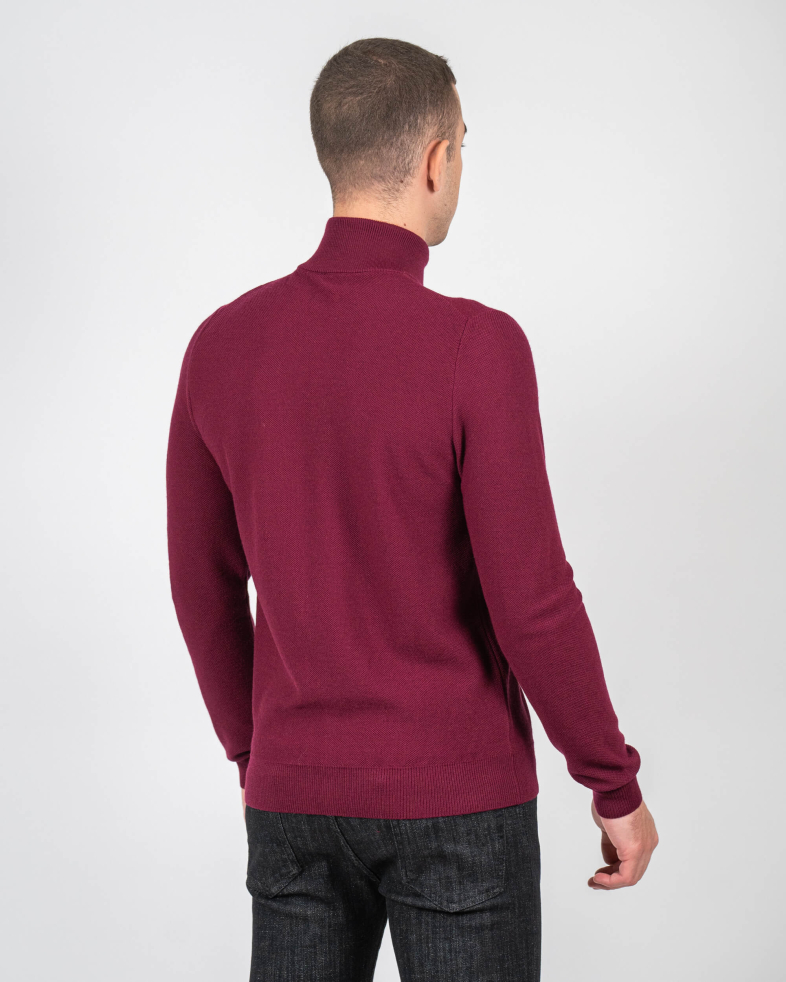 CARDIGAN BURGUNDY WOOL 220249105277-5 08