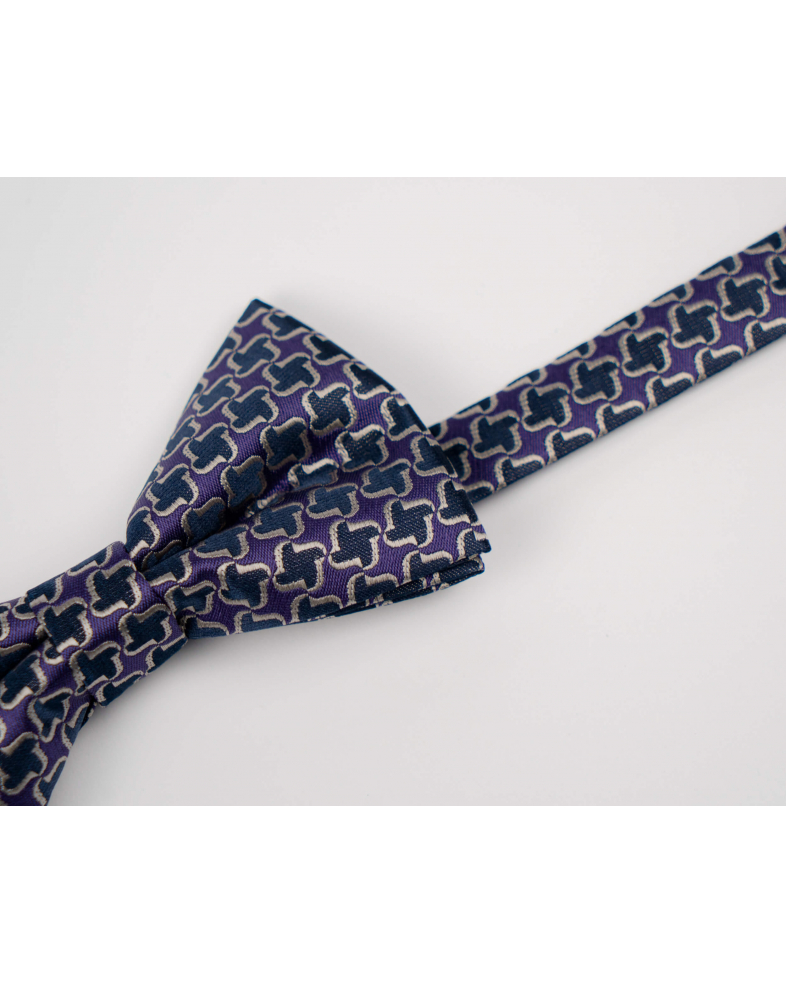 BOW TIE AND POCKET SQUARE POLYESTER 210210133422-12 03