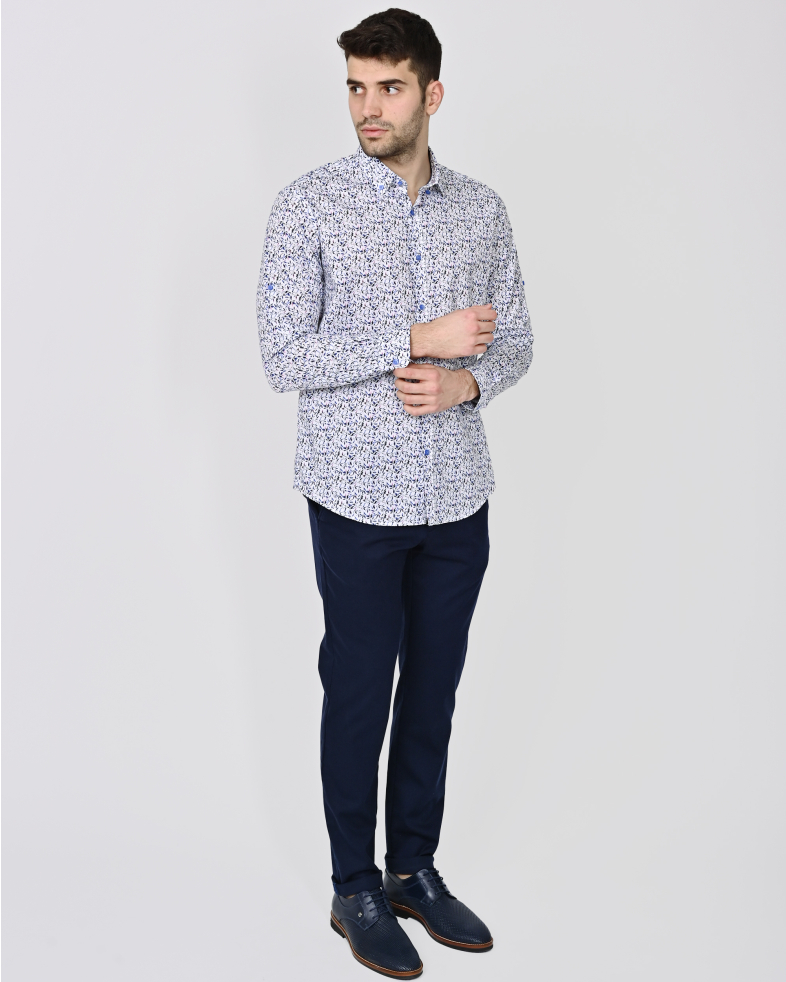 SHIRT SLIM FIT COTTON 240135044946-6 02