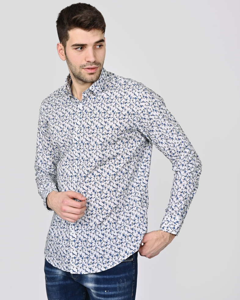 SHIRT SLIM FIT COTTON 240135044946-3 03