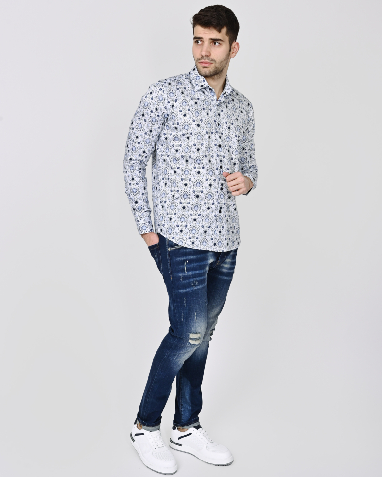 SHIRT REGULAR FIT COTTON 240135044941-8 02