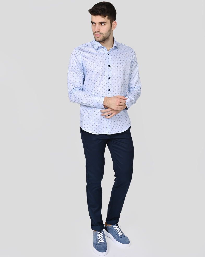 SHIRT REGULAR FIT COTTON 240135044941-3 02