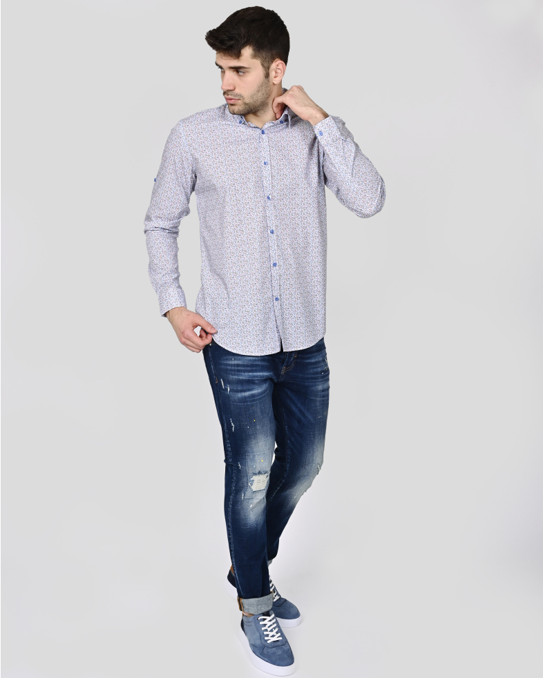 SHIRT SLIM FIT COTTON 240135044946-1 02