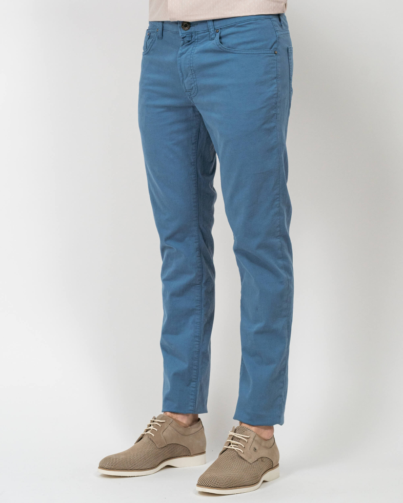 TROUSERS SLIM FIT COTTON 230114088458-5 03