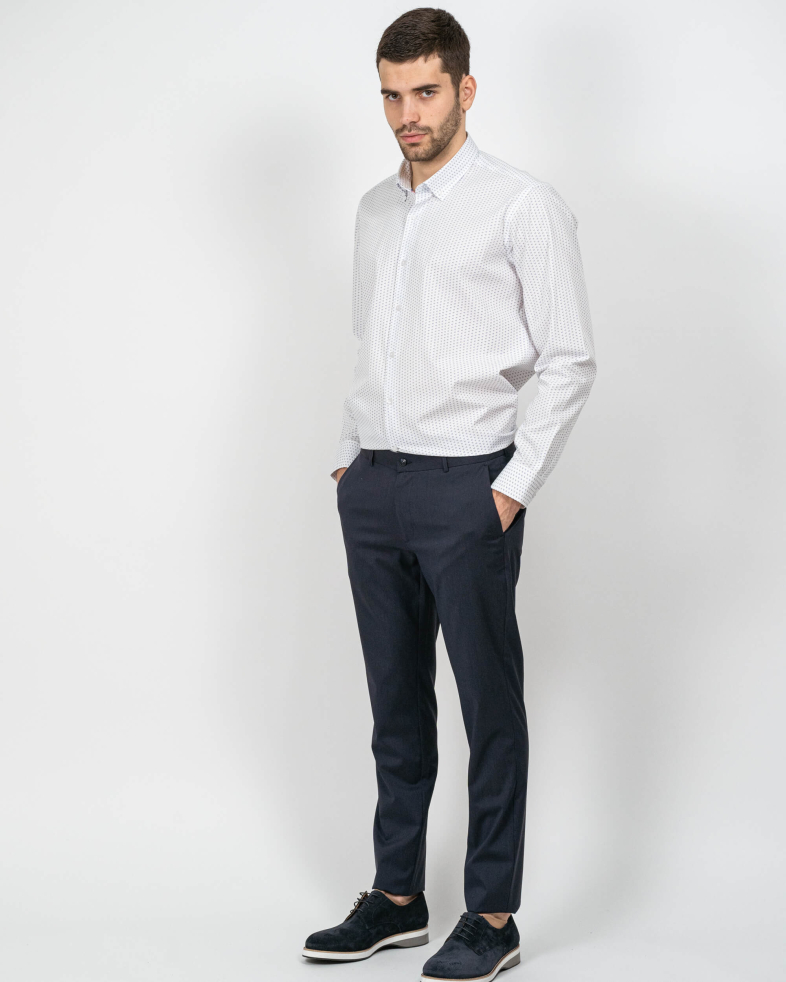 TROUSERS SLIM FIT COTTON 230113088466-1 02