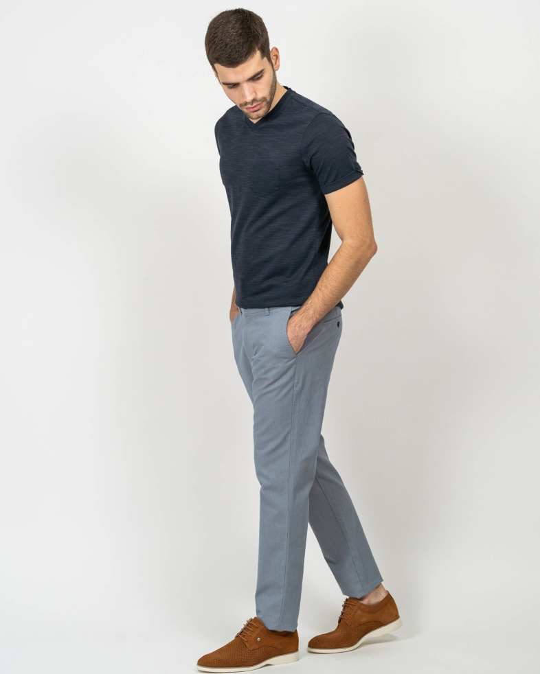 TROUSERS SLIM FIT COTTON 230113088464-3 02