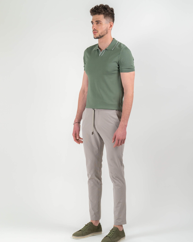 TROUSERS SLIM FIT TECHNICAL TEXTILE 220113088377-6 02