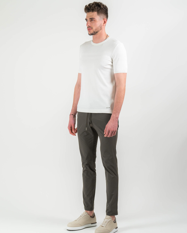 TROUSERS SLIM FIT TECHNICAL TEXTILE 220113088377-5 02