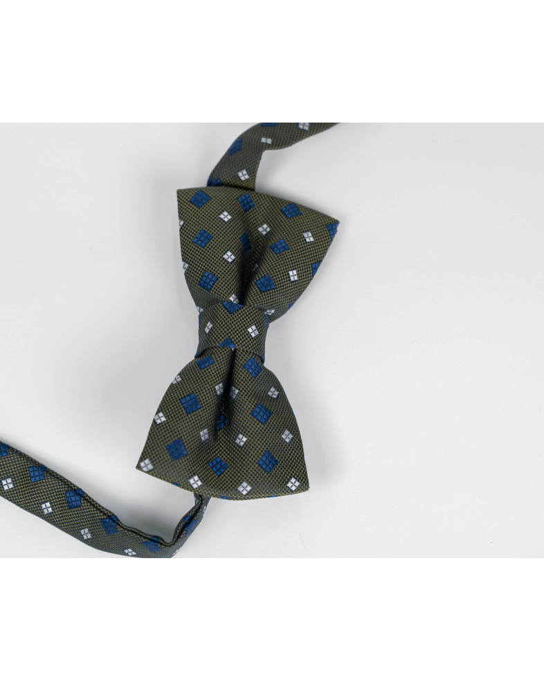 BOW TIE AND POCKET SQUARE POLYESTER 210150133393-12 02