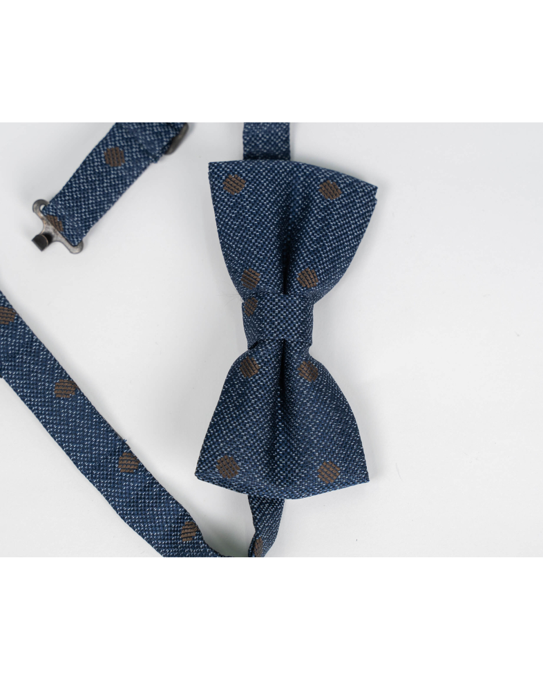 BOW TIE AND POCKET SQUARE POLYESTER 210150133393-2 02