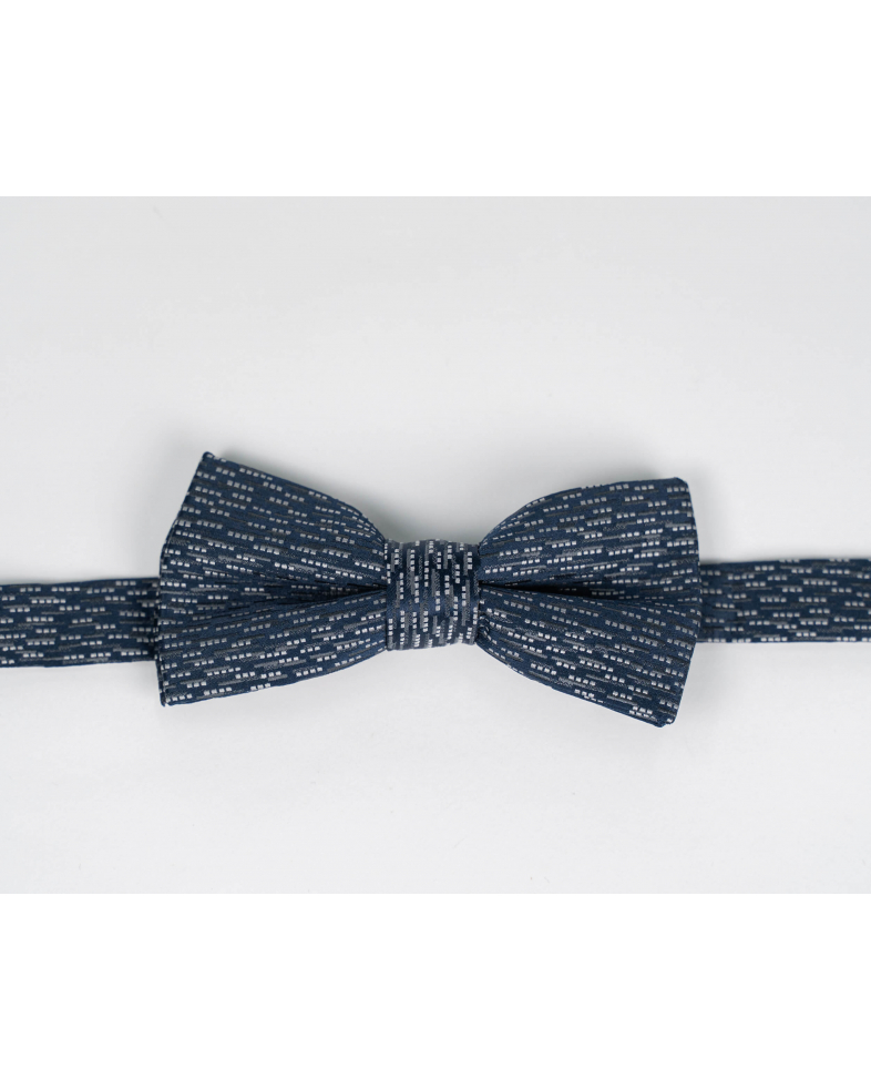 BOW TIE AND POCKET SQUARE TECHNICAL TEXTILE 210150133392-11 02