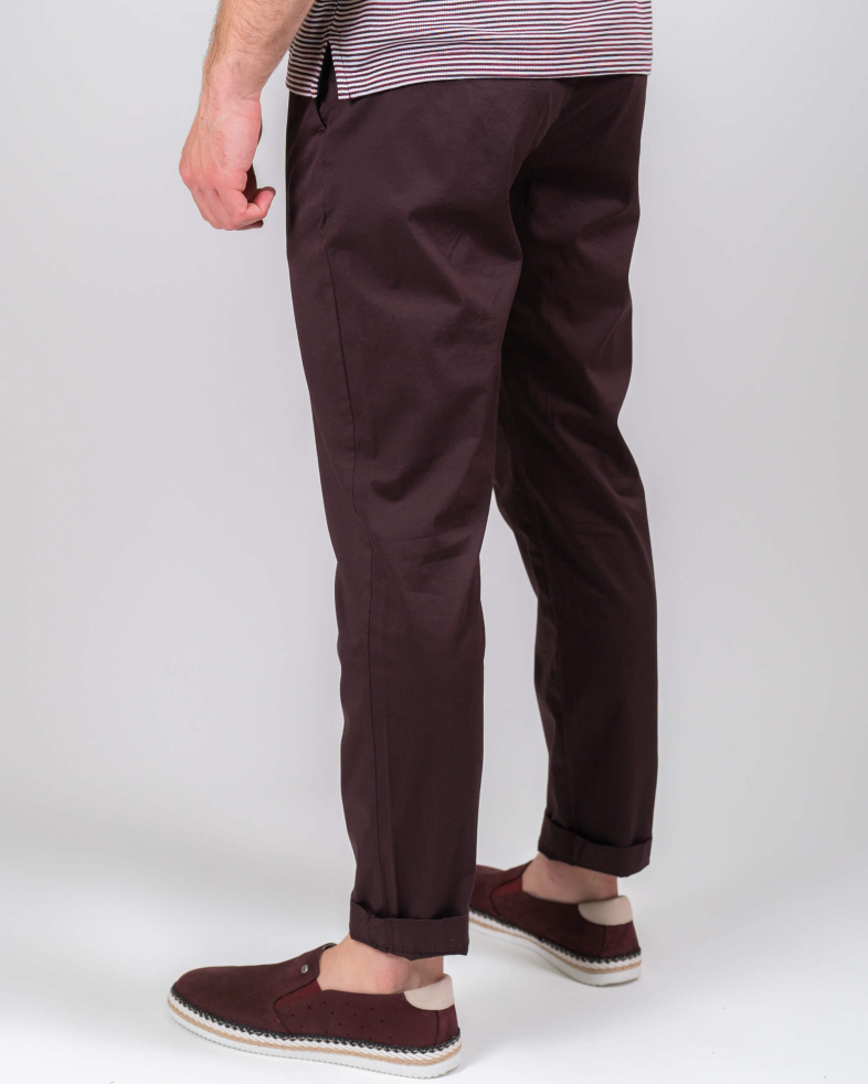 TROUSERS SLIM FIT COTTON 220155088383-3 08