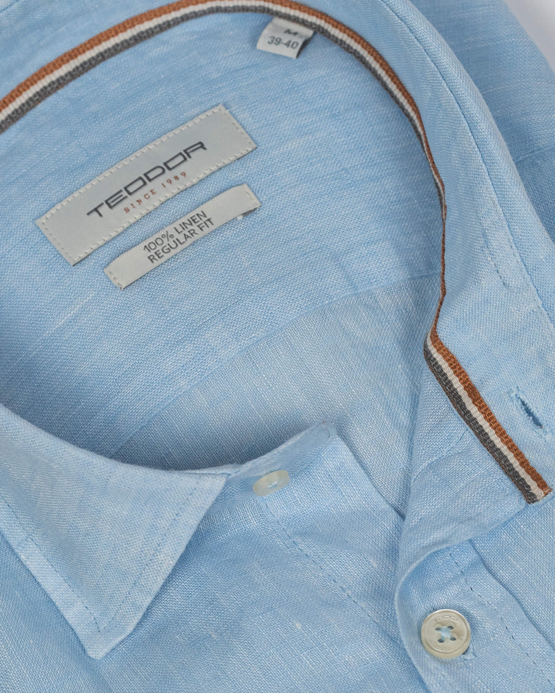 SHIRT REGULAR FIT LINEN 230105044841-3 03