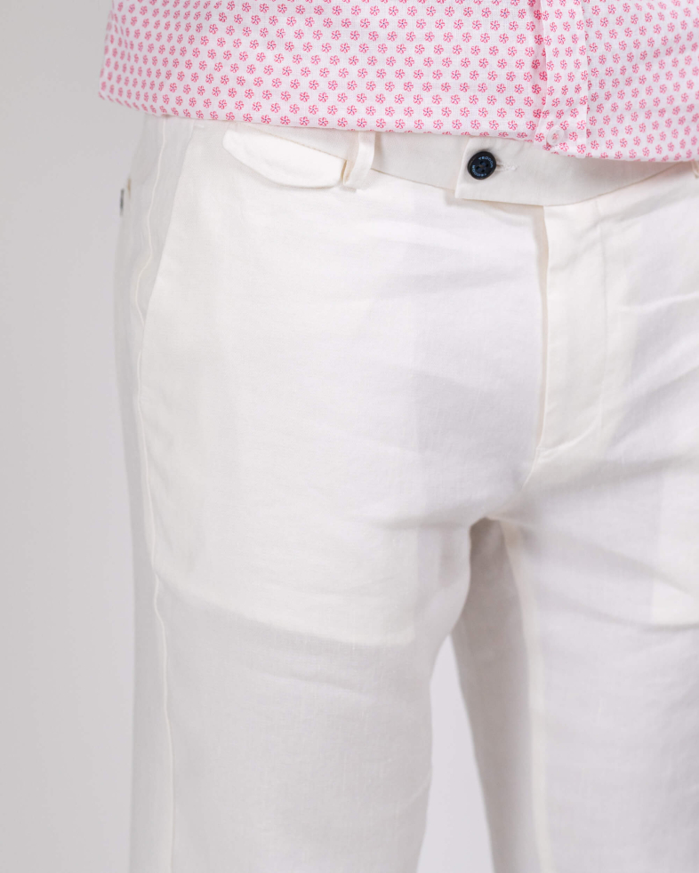 TROUSERS SLIM FIT LINEN 220113088376-4 04