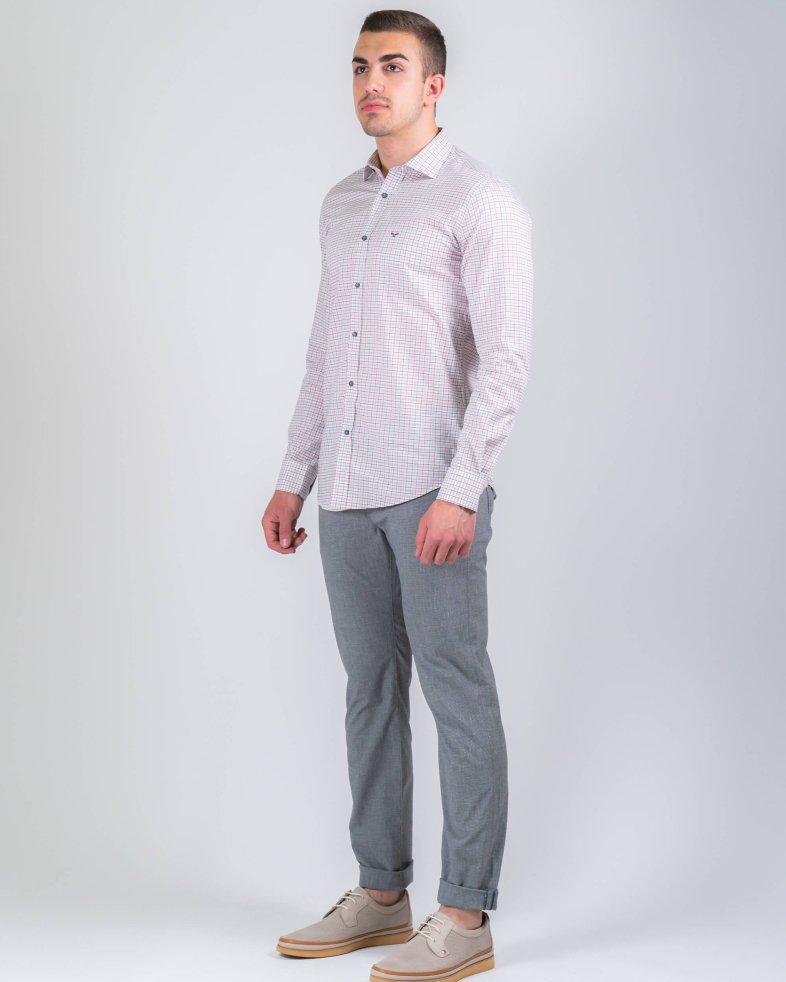 TROUSERS SLIM FIT COTTON 220112088350-2 02