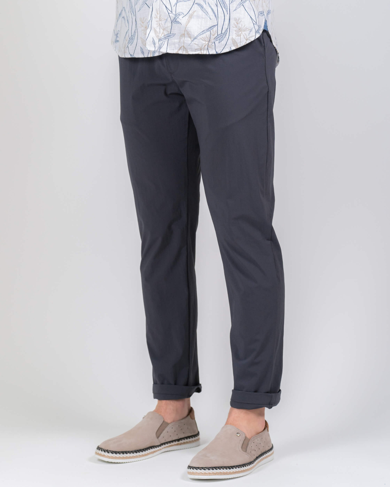 TROUSERS SLIM FIT TECHNICAL TEXTILE 220155088384-3 03