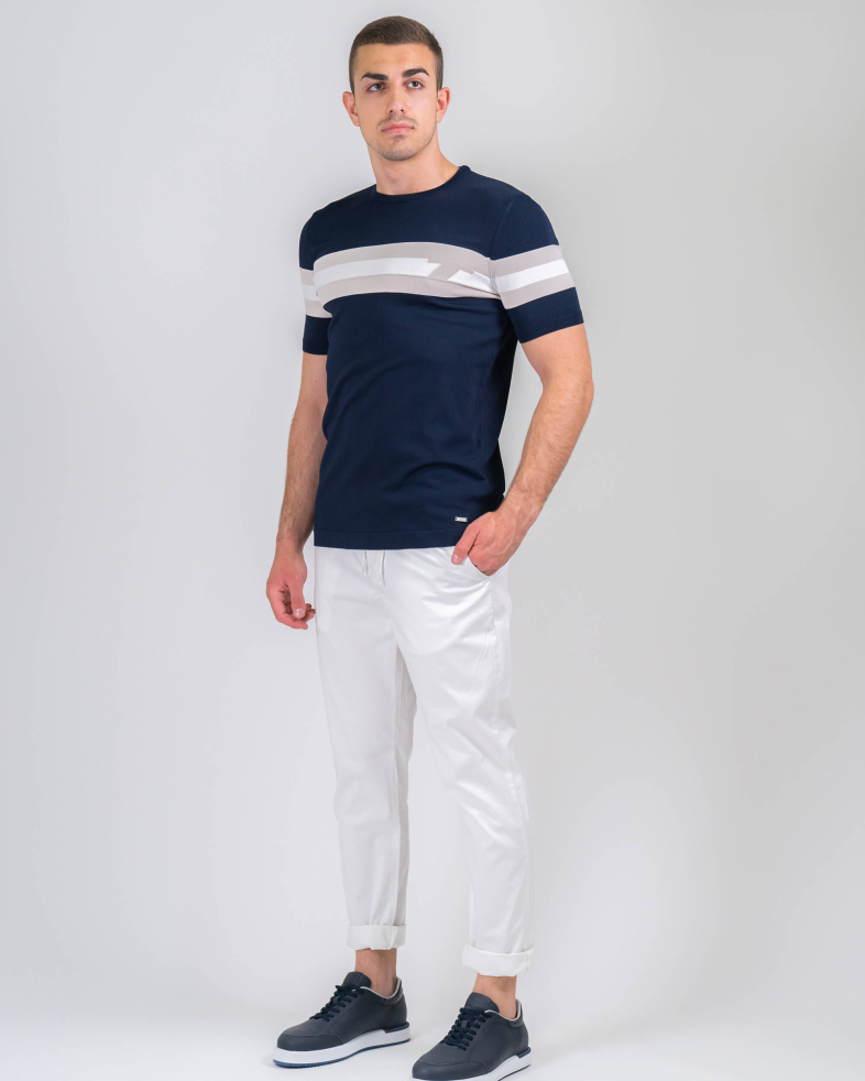 TROUSERS SLIM FIT COTTON 220155088383-1 02