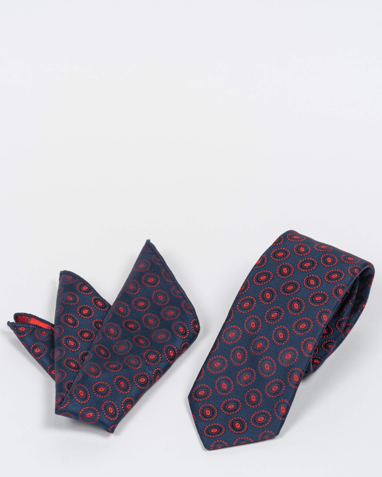 TIE AND POCKET SQUARE TECHNICAL TEXTILE 230150133627-42 02