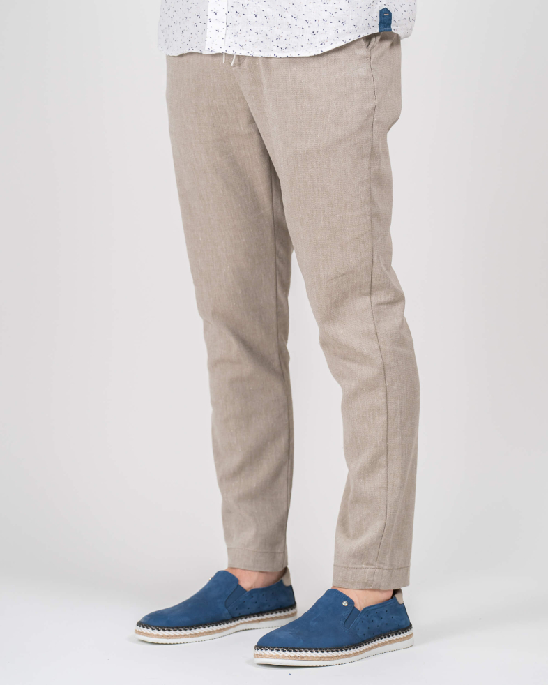 TROUSERS SLIM FIT COTTON 220155088385-3 03