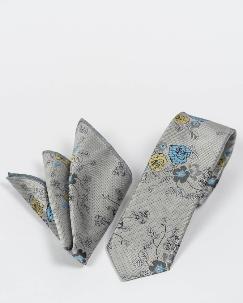 TIE AND POCKET SQUARE TECHNICAL TEXTILE 230150133627-49 04