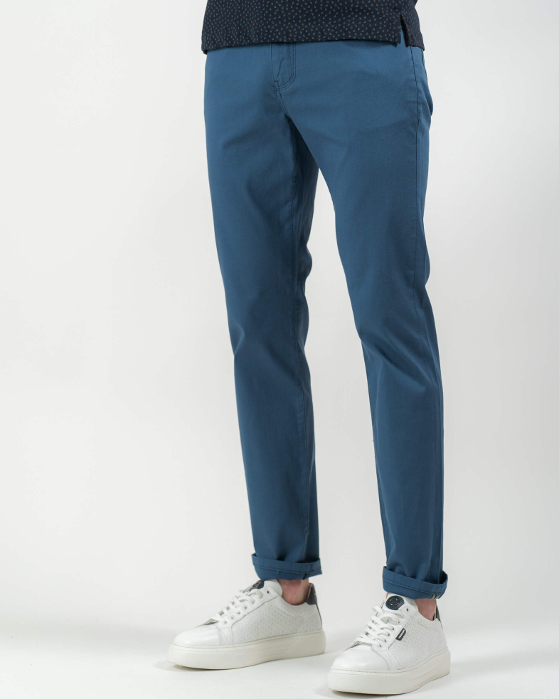 TROUSERS SLIM FIT COTTON 220112088347-3 03