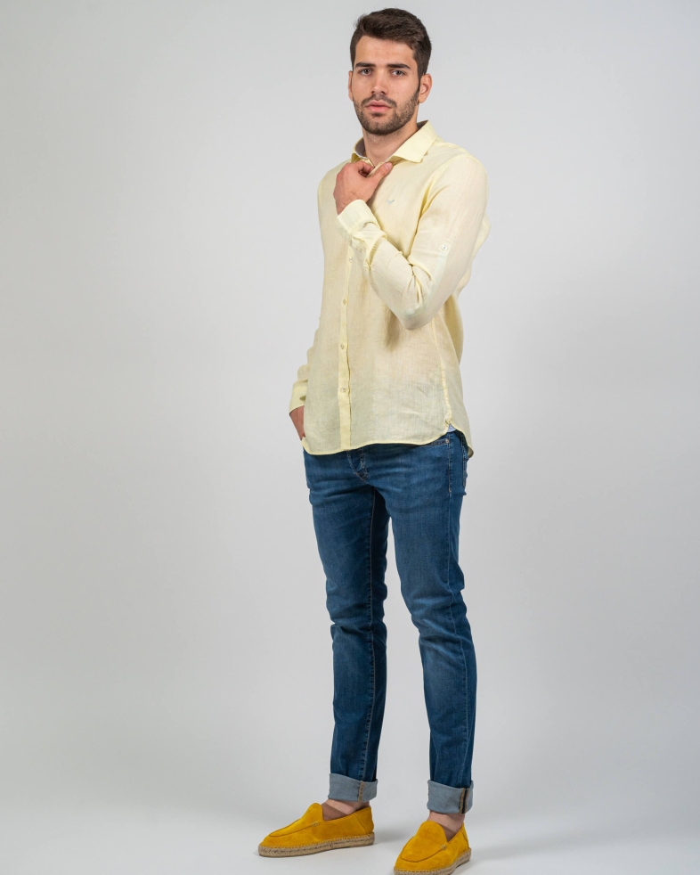 SHIRT SLIM FIT LINEN 230105044882-6 02