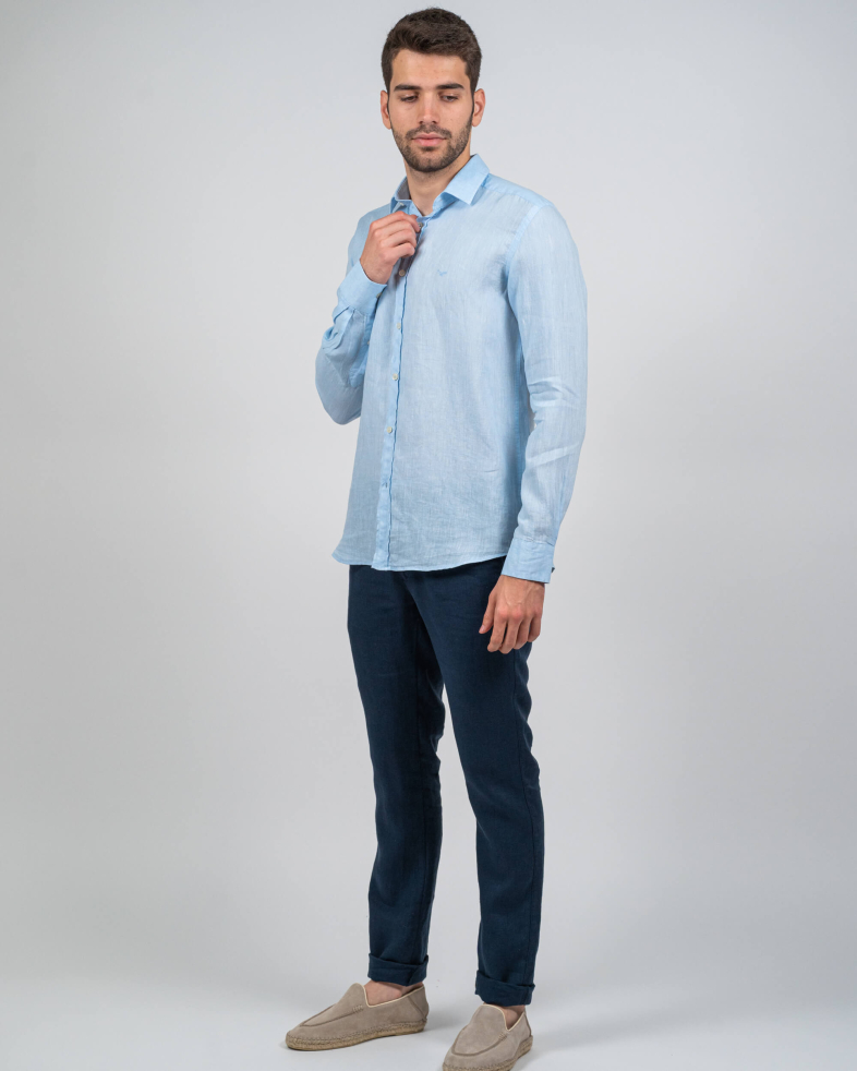 SHIRT REGULAR FIT LINEN 230105044841-3 04