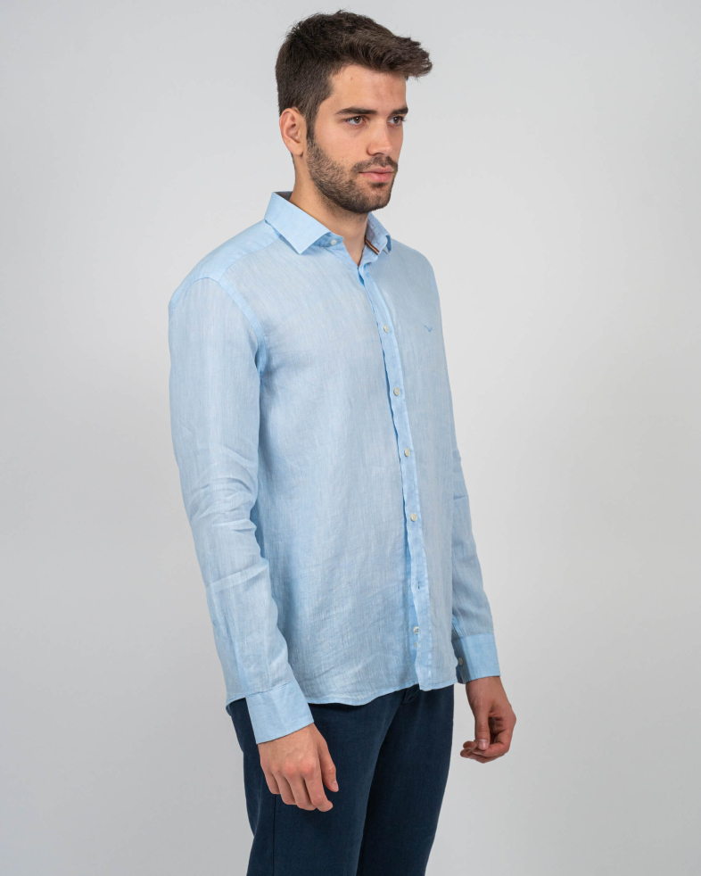 SHIRT REGULAR FIT LINEN 230105044841-3 05