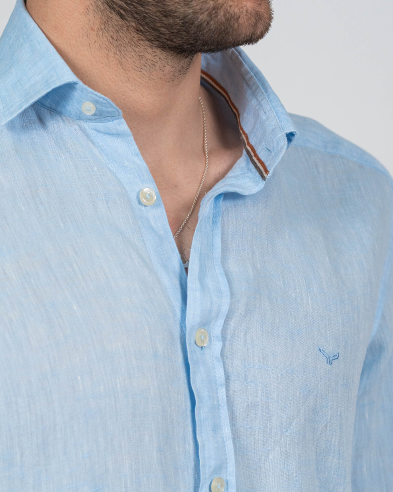 SHIRT REGULAR FIT LINEN 230105044841-3 06