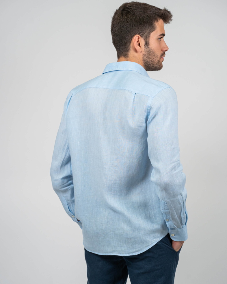 SHIRT REGULAR FIT LINEN 230105044841-3 07