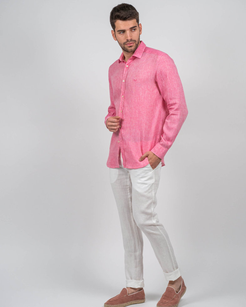 SHIRT REGULAR FIT LINEN 230105044841-4 02