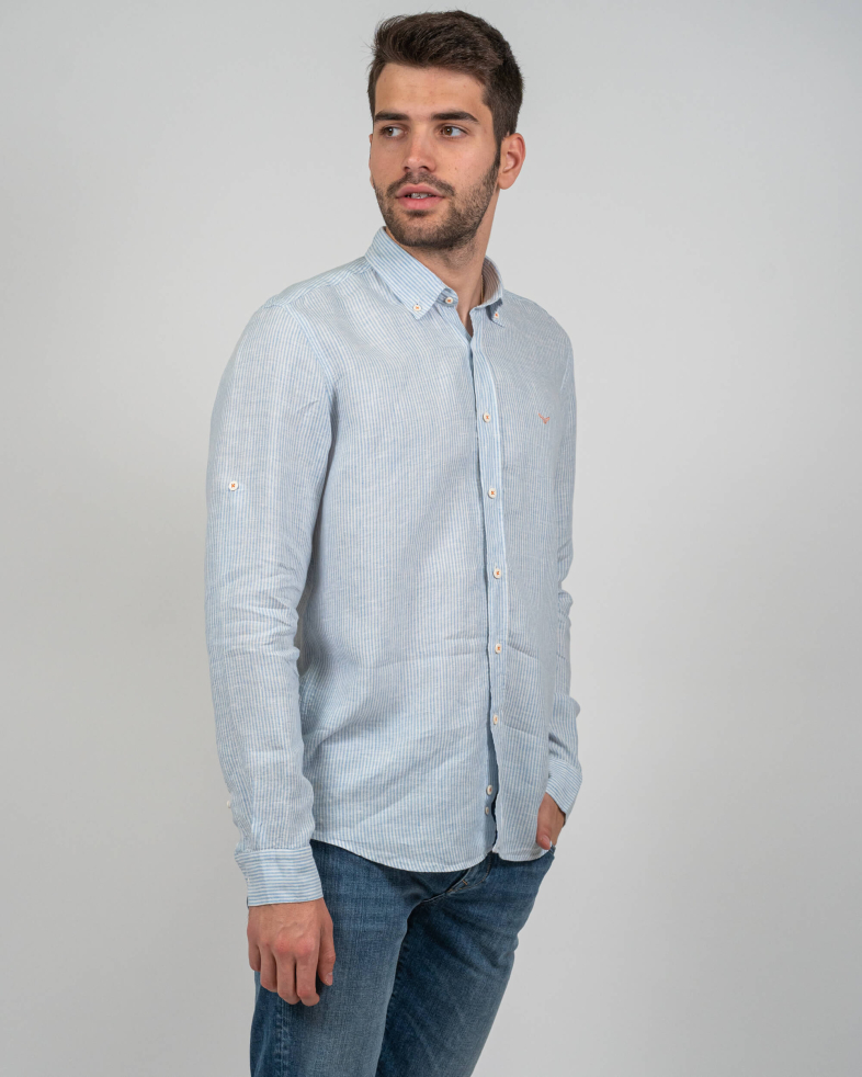 SHIRT REGULAR FIT LINEN 230135044855-1 02