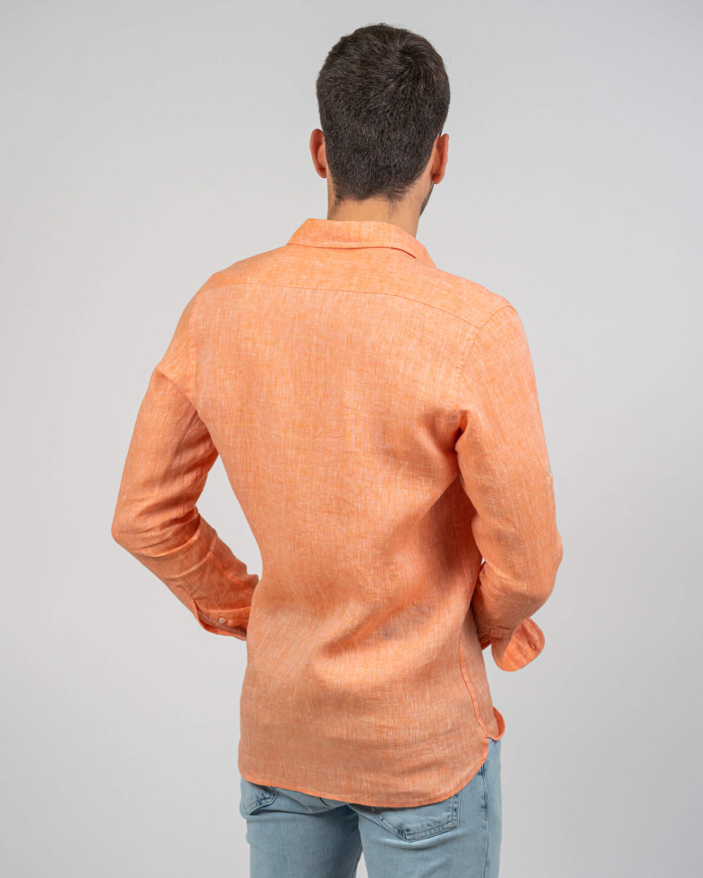 SHIRT SLIM FIT LINEN 230105044882-5 08