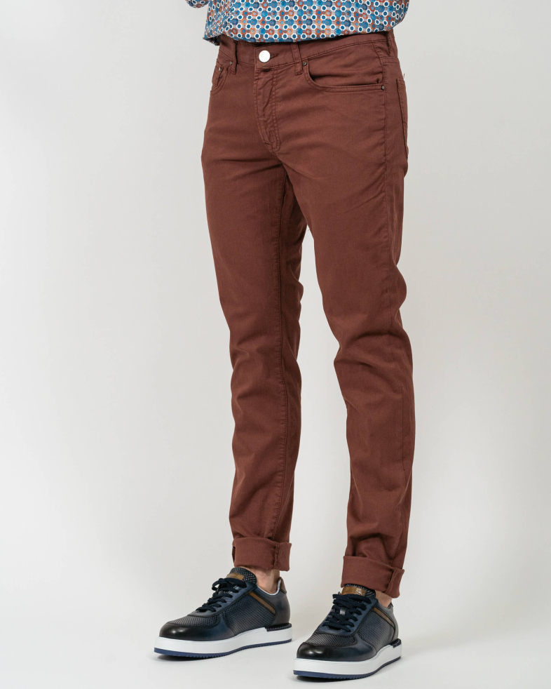 TROUSERS SLIM FIT COTTON 230114088458-2 03