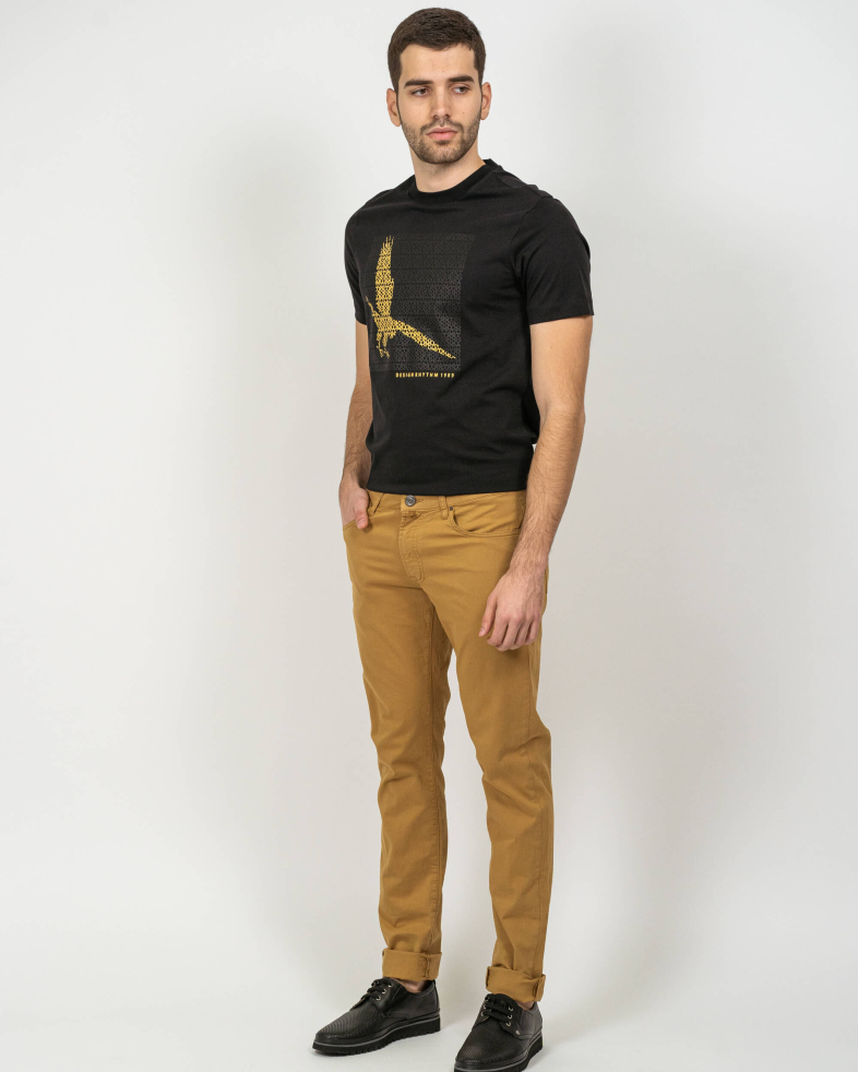 TROUSERS SLIM FIT COTTON 230114088458-1 02