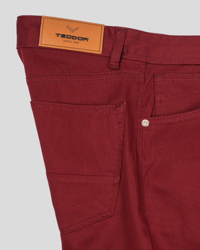 TROUSERS SLIM FIT COTTON 230134088474-6 05