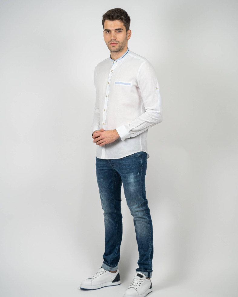SHIRT REGULAR FIT LINEN 230135044831-1 04