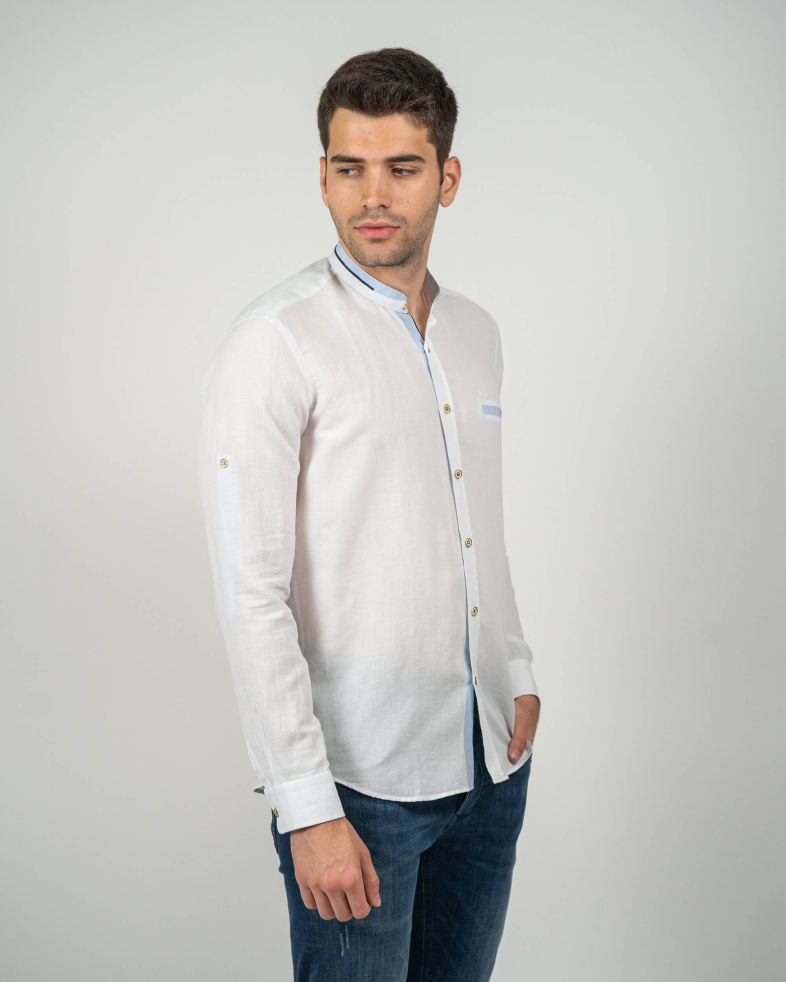SHIRT REGULAR FIT LINEN 230135044831-1 05