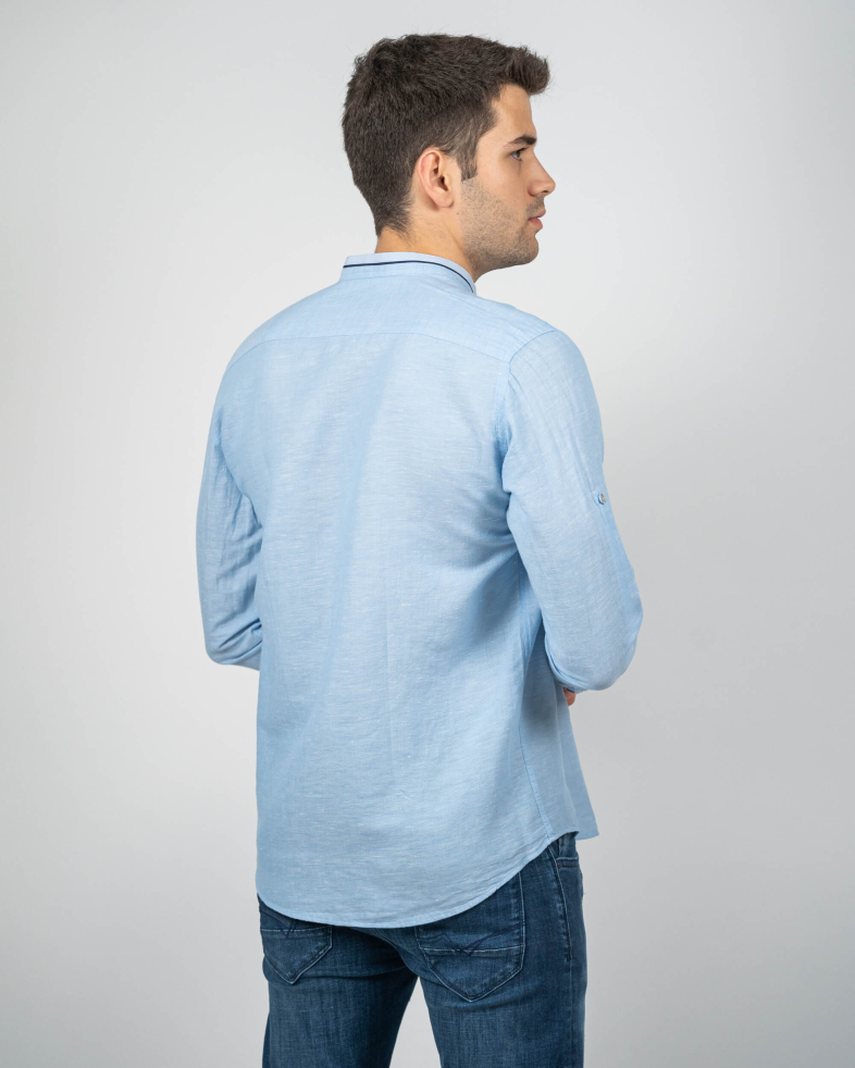 SHIRT REGULAR FIT LINEN 230135044831-2 06