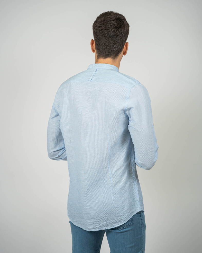 SHIRT SLIM FIT LINEN 230135044847-2 08