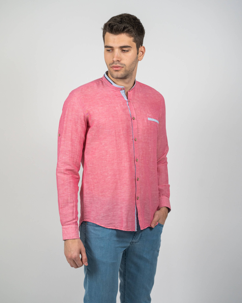 SHIRT REGULAR FIT LINEN 230135044831-3 05