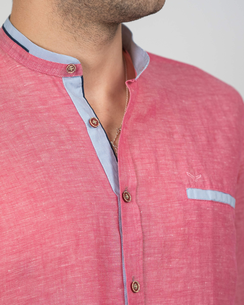 SHIRT REGULAR FIT LINEN 230135044831-3 06