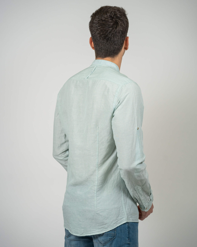 SHIRT SLIM FIT LINEN 230135044847-3 08