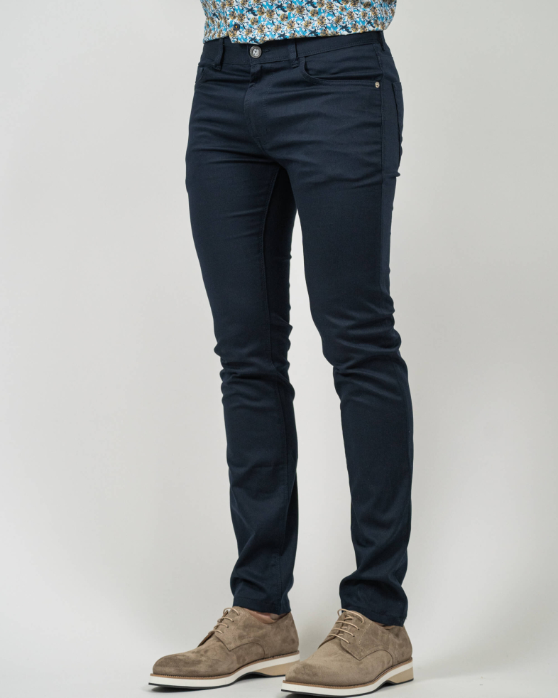 TROUSERS SLIM FIT COTTON 230134088474-2 03