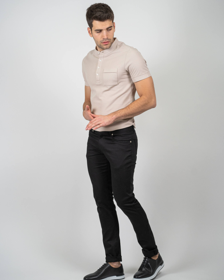 TROUSERS SLIM FIT COTTON 230134088474-1 02