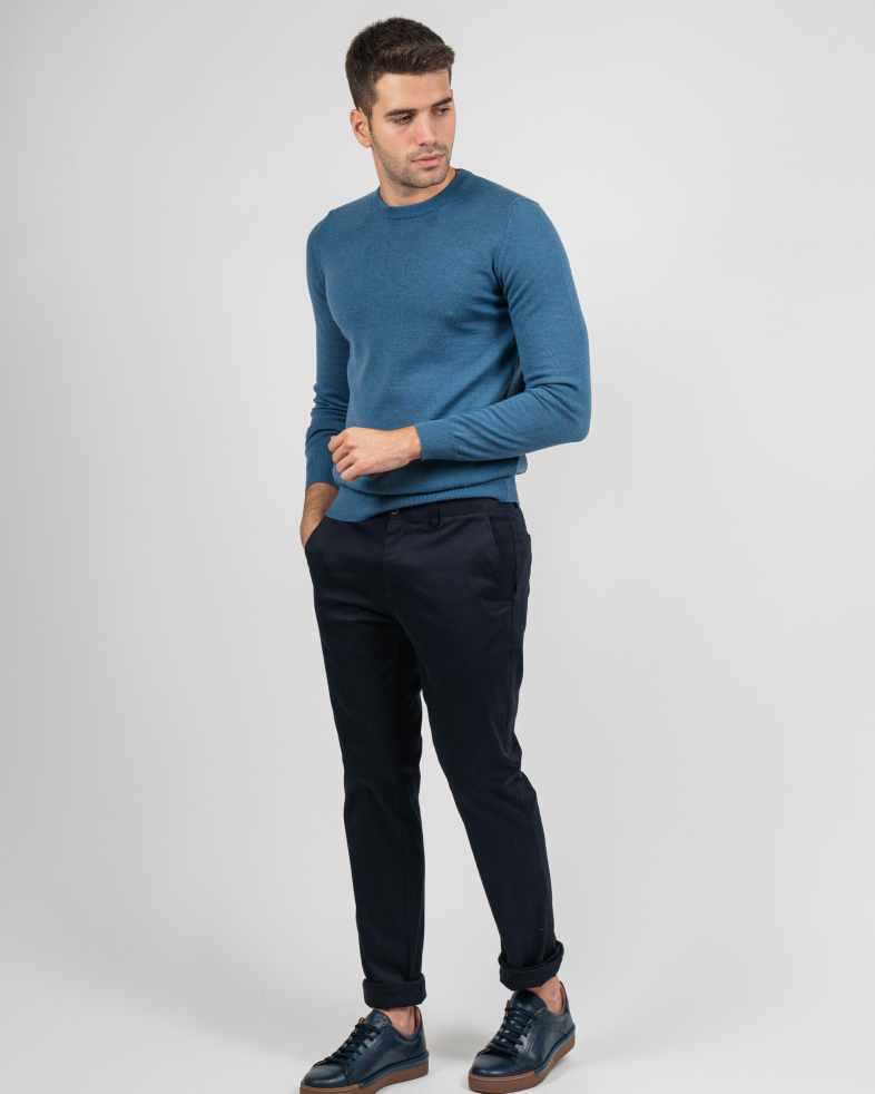 TROUSERS REGULAR FIT COTTON 230234088513-2 02
